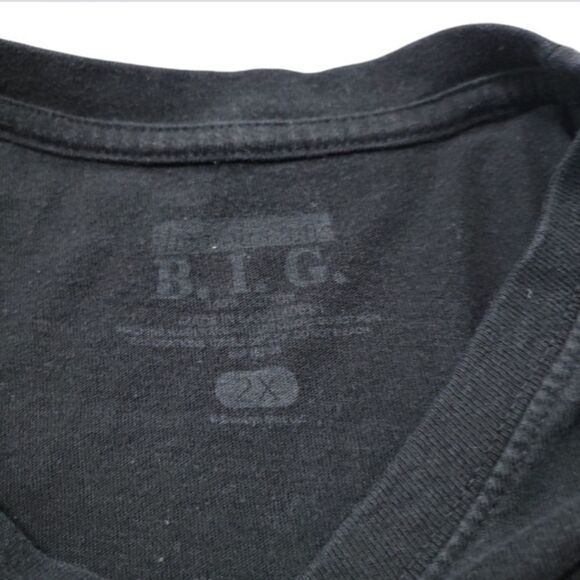 Notorious B.I.G Top Size 2X Biggie Smalls Rap Tee Graphic Tee Notorious BIG Tee - Picture 7 of 7